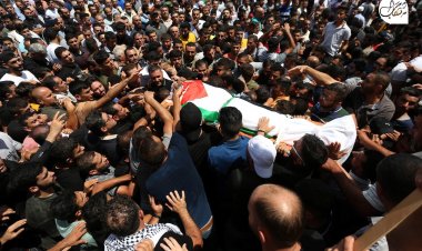 Binlerce Filistinli, Şehid Şadi Selim’i son yolculuğuna uğurladı