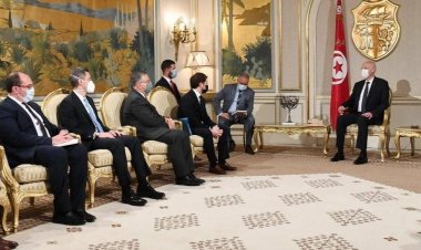 Tunus Cumhurbaşkanı Said, ABD'den gelen heyeti kabul etti