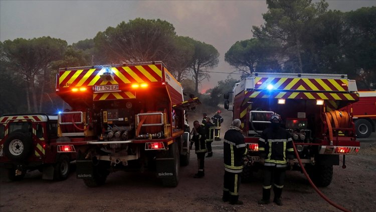 Fransa'nın Var bölgesindeki orman yangınında bir kişi yaşamını yitirdi