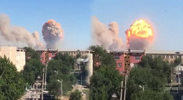 Kazakistan'da patlama: Can kaybı ve yaralı sayısı artıyor