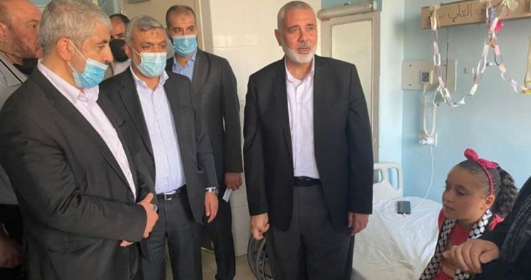 Heniyye ve Meşal Ürdün hastanelerinde tedavi gören yaralıları ziyaret etti