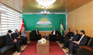 İran Büyükelçisi Farazmand'dan HÜDA PAR Genel Başkanı Yapıcıoğlu'na ziyaret