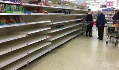 İngiltere’de tedarik zinciri çöktü raflar boş kaldı