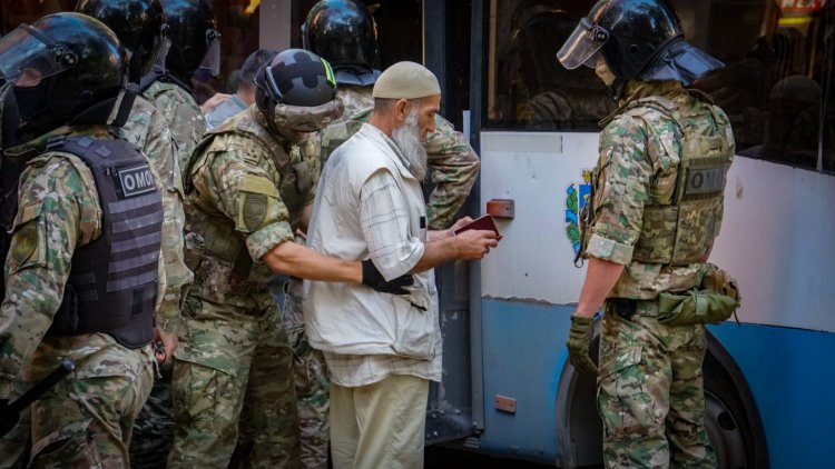Rusya, Kırım'da 50'den fazla Müslümanı gözaltına aldı