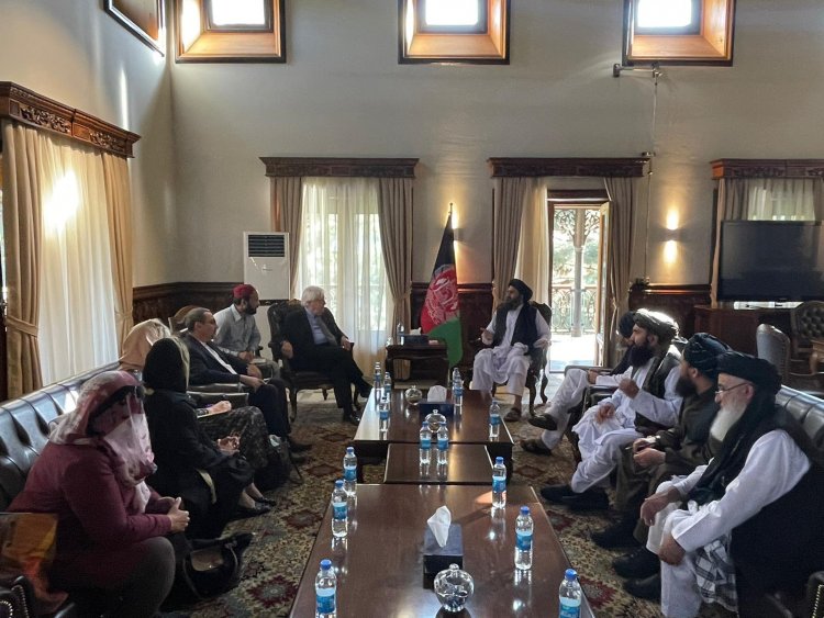 BM Acil Yardım Koordinatörü Griffiths, Kabil'de Taliban liderleriyle görüştü
