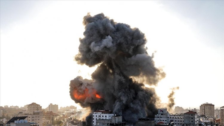 İşgal ordusu Gazze Şeridi’ne hava saldırısı düzenledi