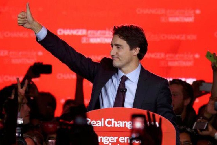 Kanada’da genel seçimlerin galibi Başbakan Trudeau oldu