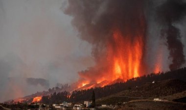 Cumbre Vieja Yanardağı'nın lavları La Palma Adası'nda 800 kişiyi daha evlerinden etti