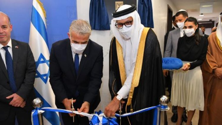 İşgalci İsrail'in Manama Büyükelçiliği açıldı