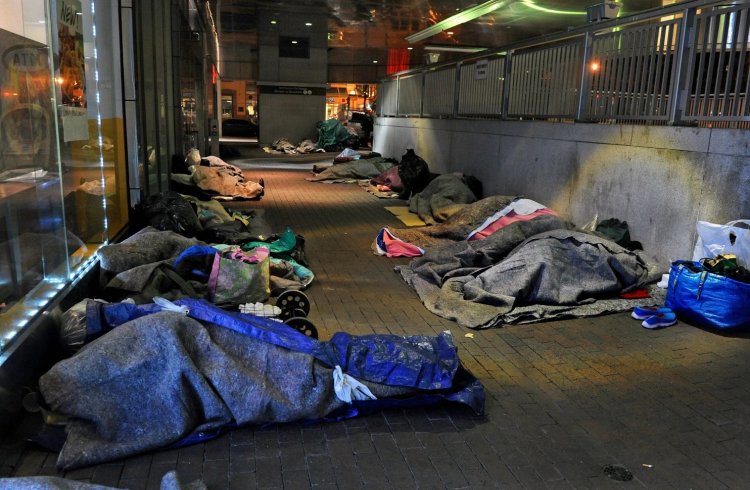 ABD'de 580 bin evsiz, kış mevsimini sokaklarda karşılayacak