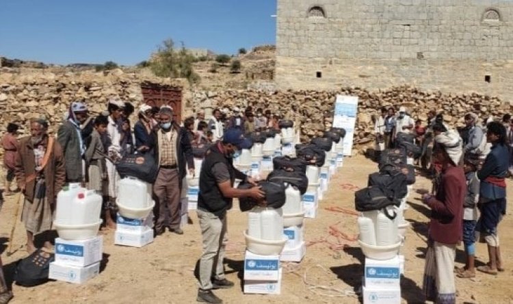 BM: Yemen'in Marib ilinde 2 bin 700'den fazla aileye yardım edildi