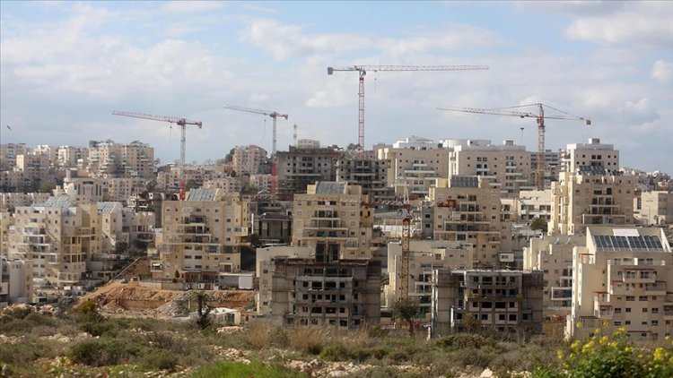 İşgalci İsrail'den Batı Şeria'da 3 binden fazla yasa dışı konut inşasına onay