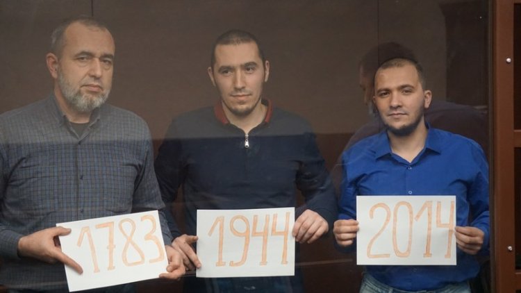 Rusya'da askeri mahkeme Hizb-ut Tahrir davasında yargılanan 4 Kırımlı Müslümana 56 yıl hapis cezası verdi