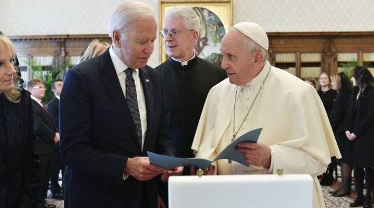 ABD Başkanı Biden: Papa benim iyi bir Katolik olduğumu söyledi
