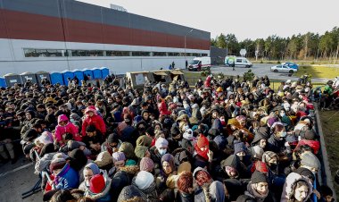 Belarus'tan AB topraklarına göçmen akışı devam ediyor
