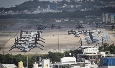 Okinawa'daki ABD üssünün yerinin değiştirilmesi planına ada yönetimi karşı