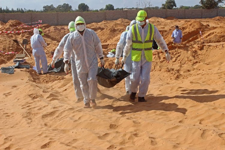 Libya'nın 'toplu mezarlar kenti' Terhune: 6 ceset daha bulundu