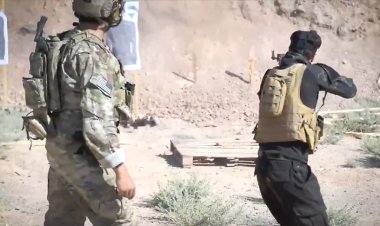ABD güçleri, yüzlerce YPG'liye yeni silahlı eğitim başlattı