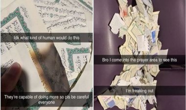 ABD'de üniversite kampüsünde ibadet odasına giren vandallar Kur'an-ı Kerim ve dini kitapları yaktı