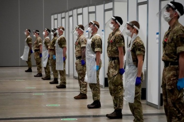 İngiltere'de ordu bu kez hastaneler için harekete geçti
