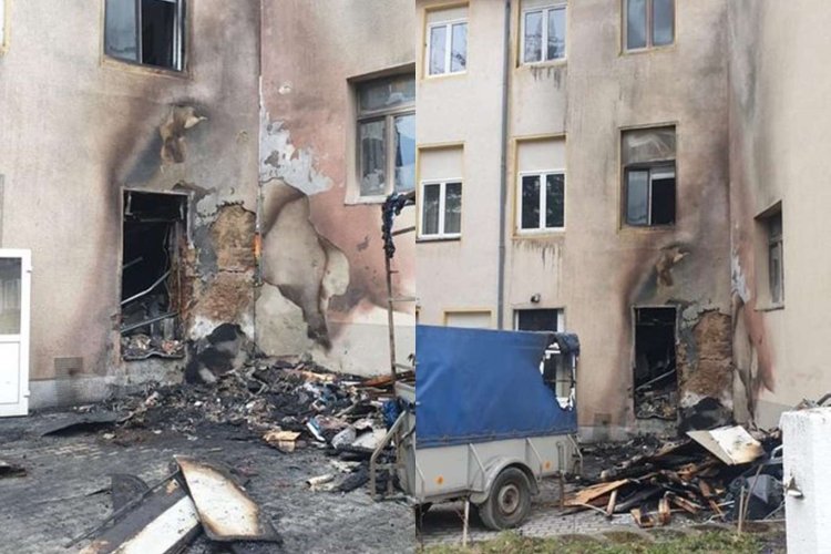 Almanya'da cami avlusunda çıkan yangında kundaklama şüphesi