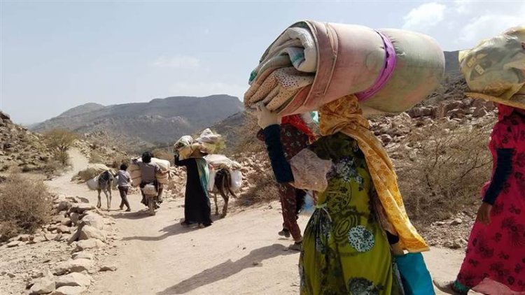 Yemen'de yerinden edilenlerin sayısı artıyor