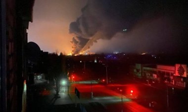 Ukrayna'nın başkenti gece boyunca çatışmalara sahne oldu