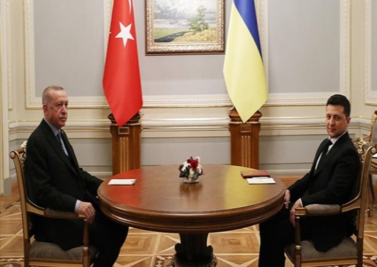 Cumhurbaşkanı Erdoğan, Ukrayna Devlet Başkanı Zelenskiy ile görüştü