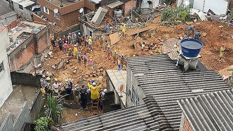Brezilya'da sel felaketi: 6 kişi hayatını kaybetti