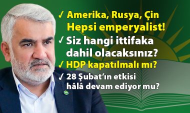 HÜDA PAR Genel Başkanı Yapıcıoğlu'ndan önemli açıklamalar