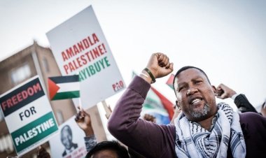Güney Afrika'da İşgalci İsrail'in soykırımına karşı eylem haftası başlatıldı