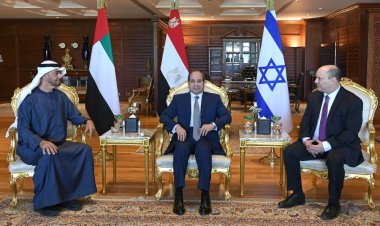 Şarmu'ş-Şeyh'te Sisi, Siyonist Bennett ve Muhammed bin Zayed arasında üçlü zirve