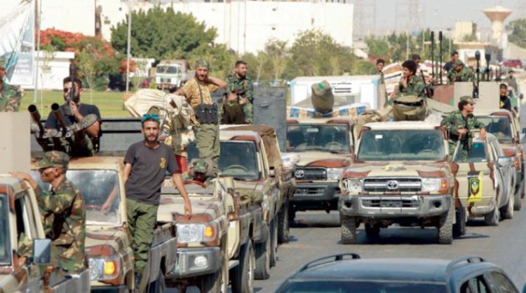 Trablus'ta Dibeybe'ye destek için askeri konvoy düzenlendi