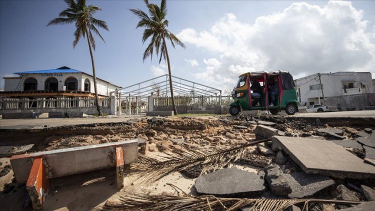 Mozambik'teki Gombe Kasırgası nedeniyle 300 bin aile elektriksiz kaldı