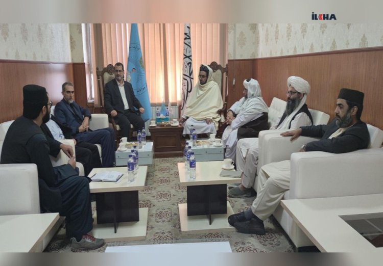 Yetimler Vakfı heyeti Afganistan Yüksek Öğretim Bakanı'nı ziyaret etti