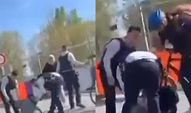 Fransa'da başörtülü kadınları darbeden polislere soruşturma