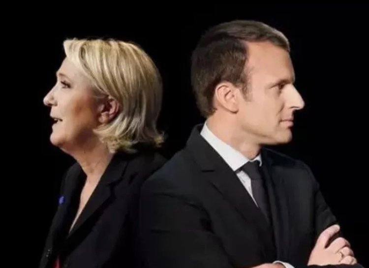 Fransa'da Macron ve Le Pen ikinci turda yarışacak