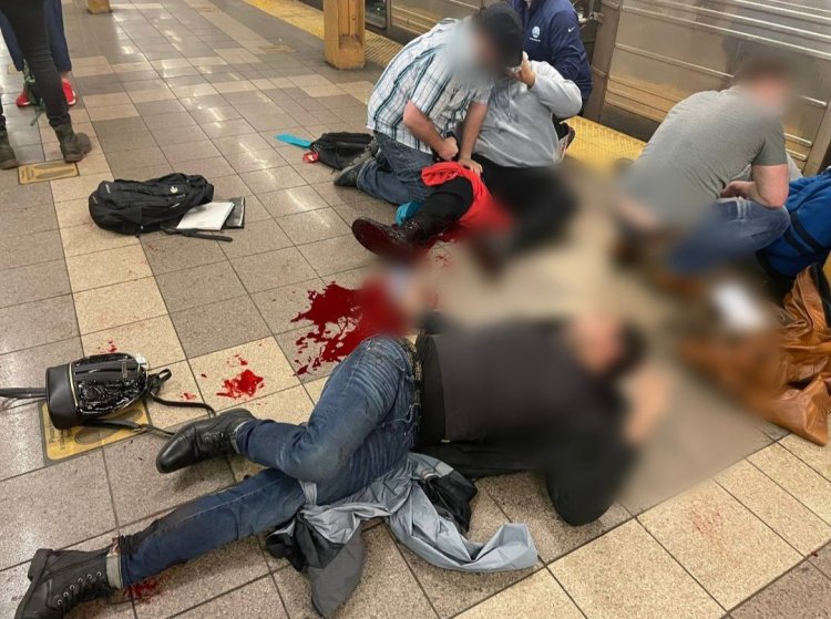 New York metrosunda saldırı: Çok sayıda kişi vuruldu