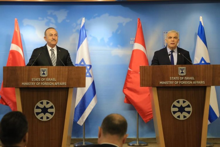 İşgalci İsrail'in Dışişleri Bakanı Lapid: Ankara-Tel Aviv ekonomik komisyon girişimi için anlaştık