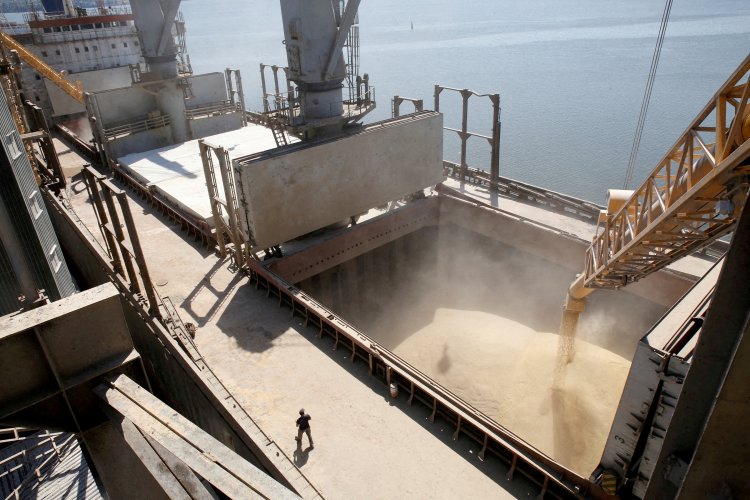 Ukrayna limanlarından taşınan tahıl miktarı 17 milyon 254 bin tonu geçti