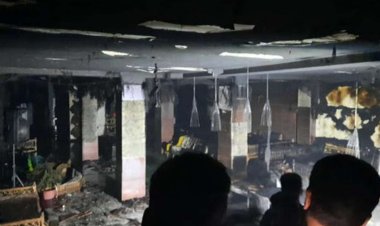 İran'da bir kafede çıkan yangında 8 kişi öldü