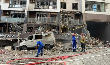 Ukrayna'nın başkenti Kiev'e füze saldırısı düzenlendi