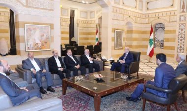 Hamas heyeti Lübnan'da Meclis Başkanı ve Başbakan ile görüştü