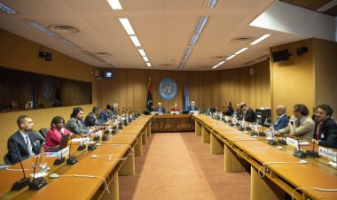 Libyalı rakip siyasi gruplar, seçim esasları için Cenevre'de müzakere masasında