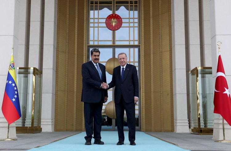 Venezuela Devlet Başkanı Maduro Ankara'da