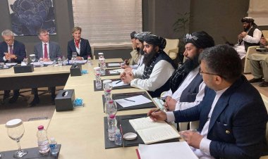 Afganistan Dışişleri Bakanı Muttaki AB temsilcileriyle bir araya geldi