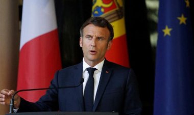 Macron, yeni bir düzene topluca geçiş yapıldığını söyledi
