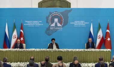 Erdoğan, Reisi ve Putin'in Tahran'daki görüşmelerinin ardından ortak açıklaması yayımlandı