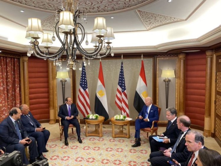 Sisi ile ABD Başkanı Biden "stratejik ortaklığı" görüştü