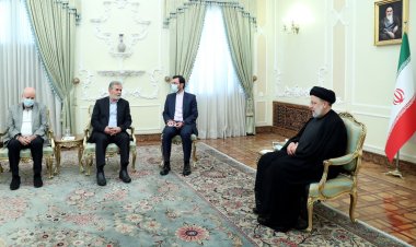 İran Cumhurbaşkanı Reisi, Filistin İslami Cihad Hareketi Genel Sekreteri Ziyad Nehale ile görüştü